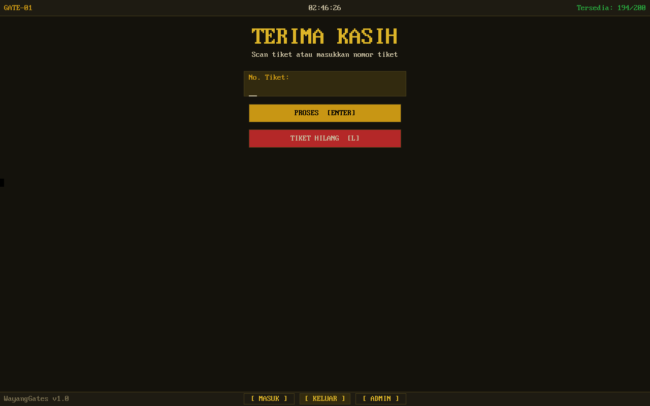 Exit Screen