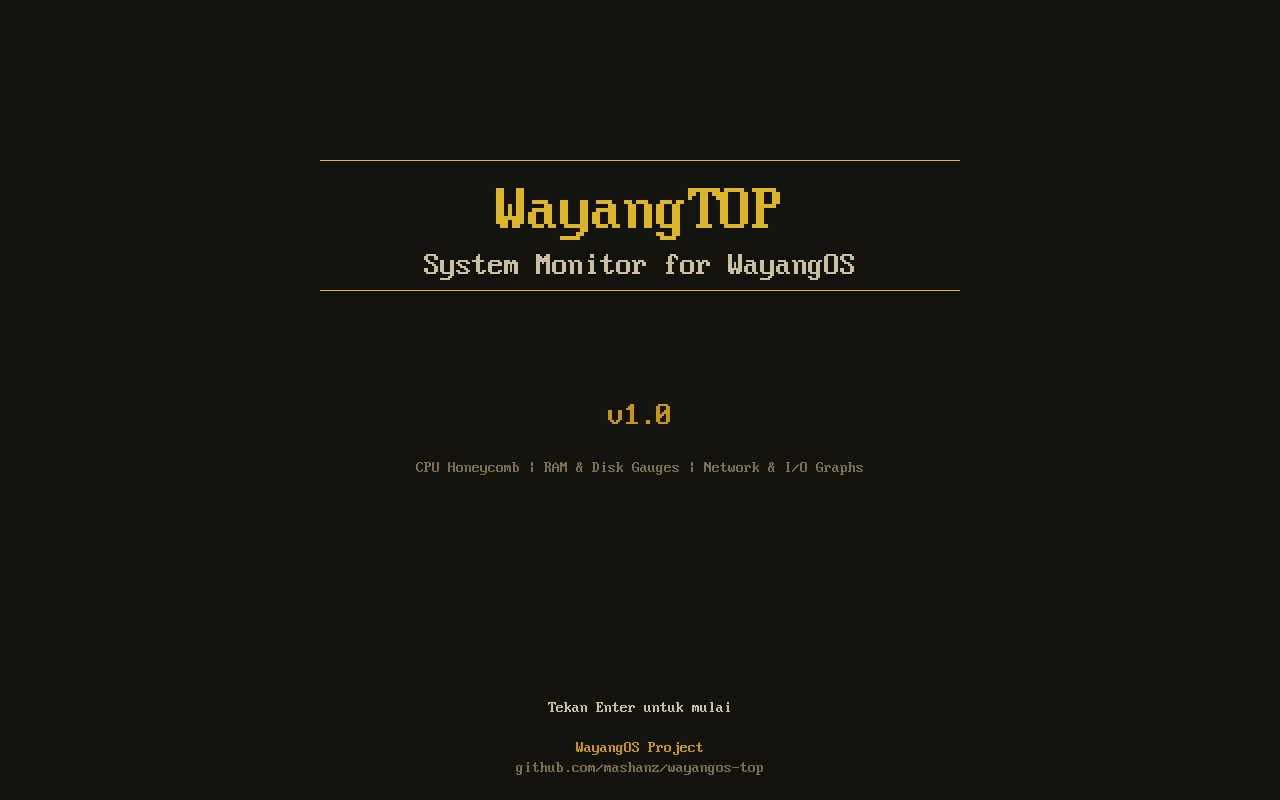 Welcome Screen